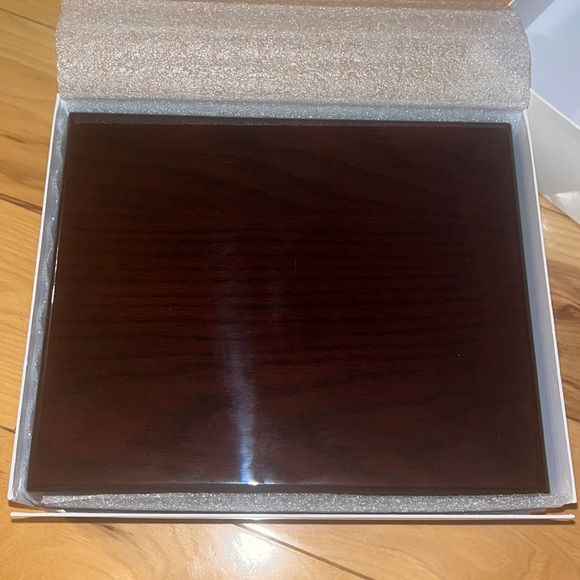 NWT Dopp Polished Mahogany Jewelry Box - Picture 2 of 12